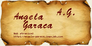 Angela Garača vizit kartica